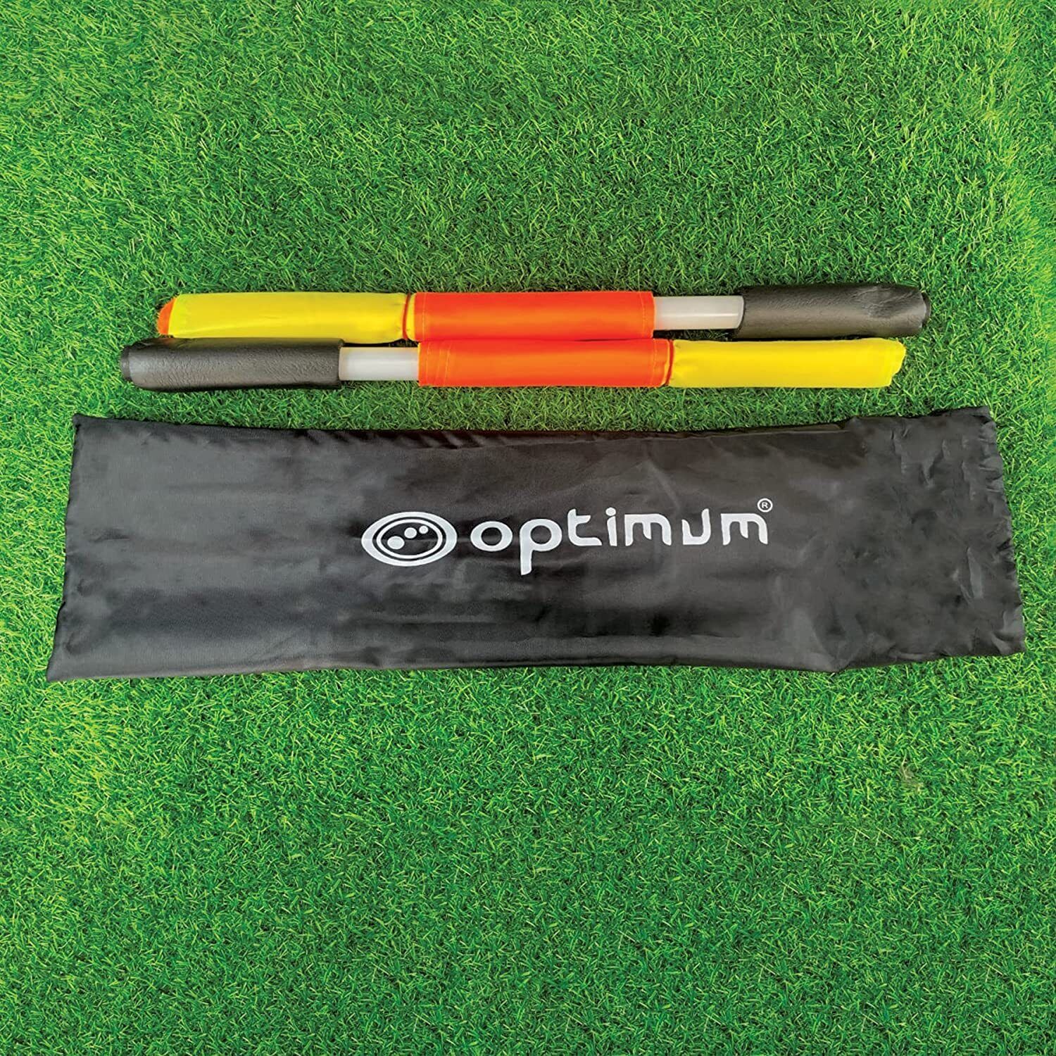 Linesman Flags & Carrier - 2 Pack - Optimum