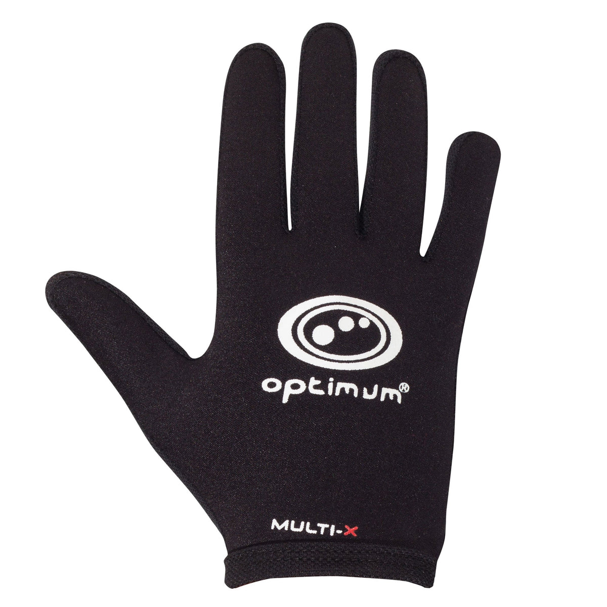 Multi-X Full Finger Glove Black - Optimum