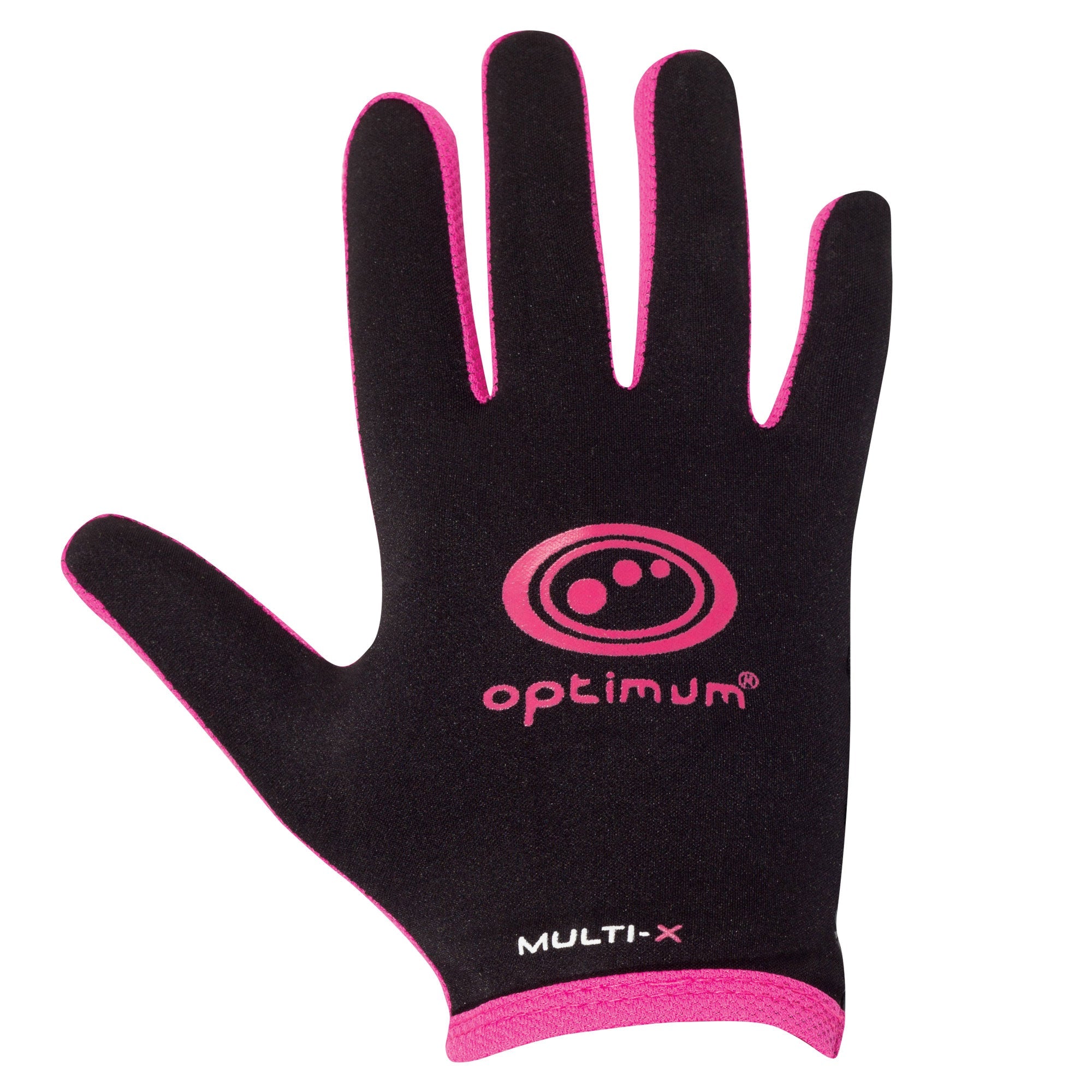 Multi-X Full Finger Glove Pink - Optimum