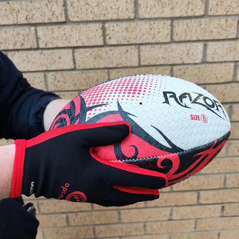 Multi-X Full Finger Gloves Red by Optimum Sport - Optimum
