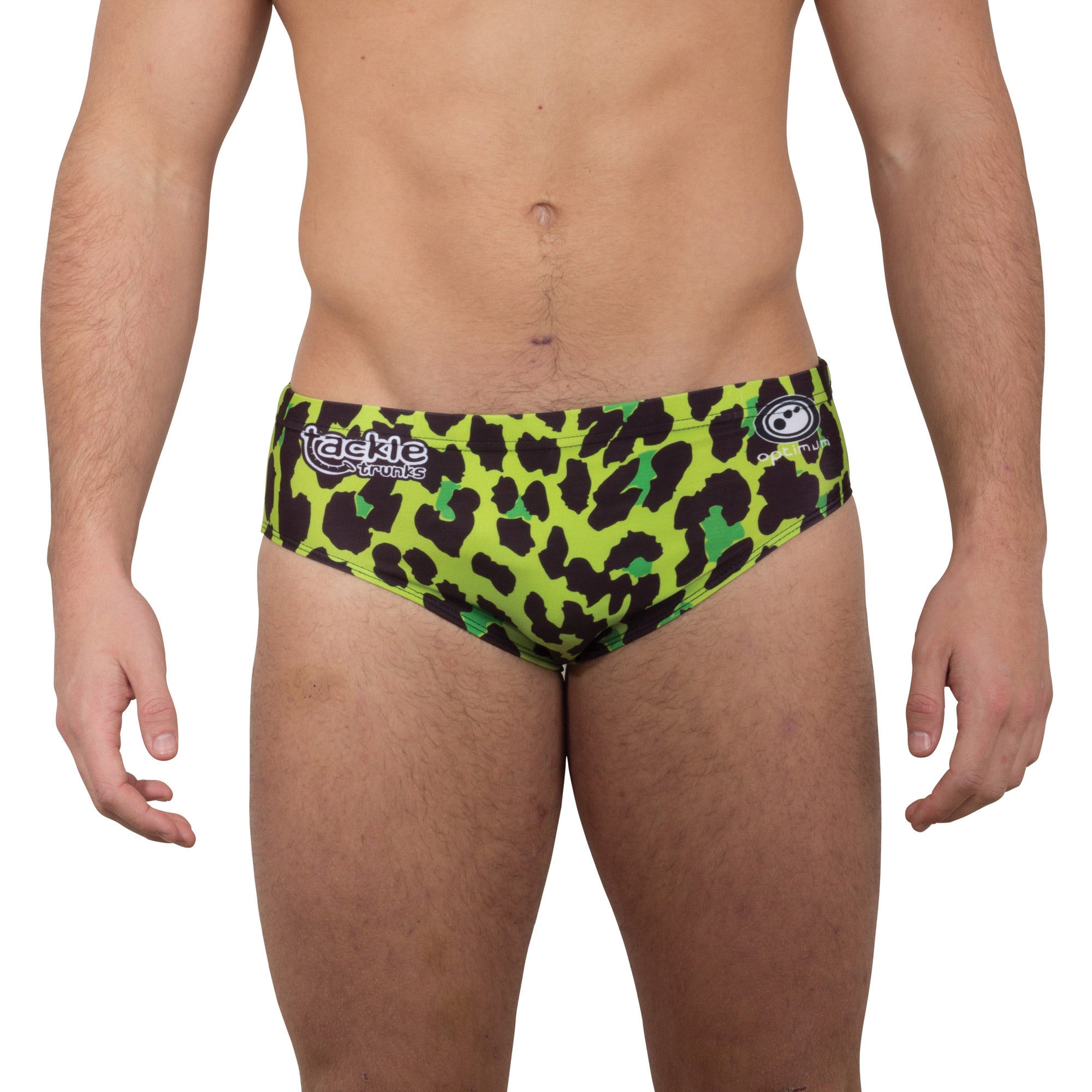 Neon Leopard Tackle Trunks - Optimum