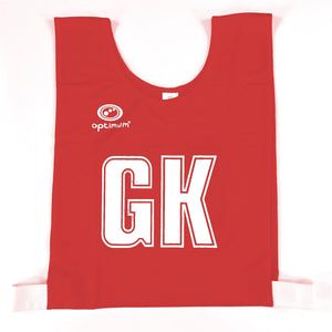 Mesh Netball Training Bibs – 7 Pack, Junior/Senior, Lightweight & Durable - Optimum