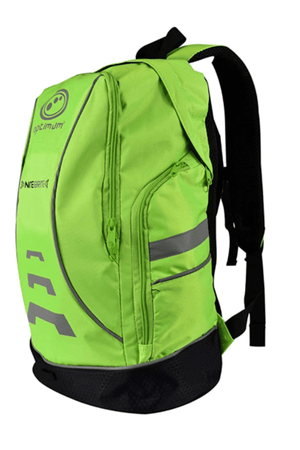 Waterproof Reflective 25L Backpack – Fluro Green, Outdoor, Multi-Pocket - Optimum