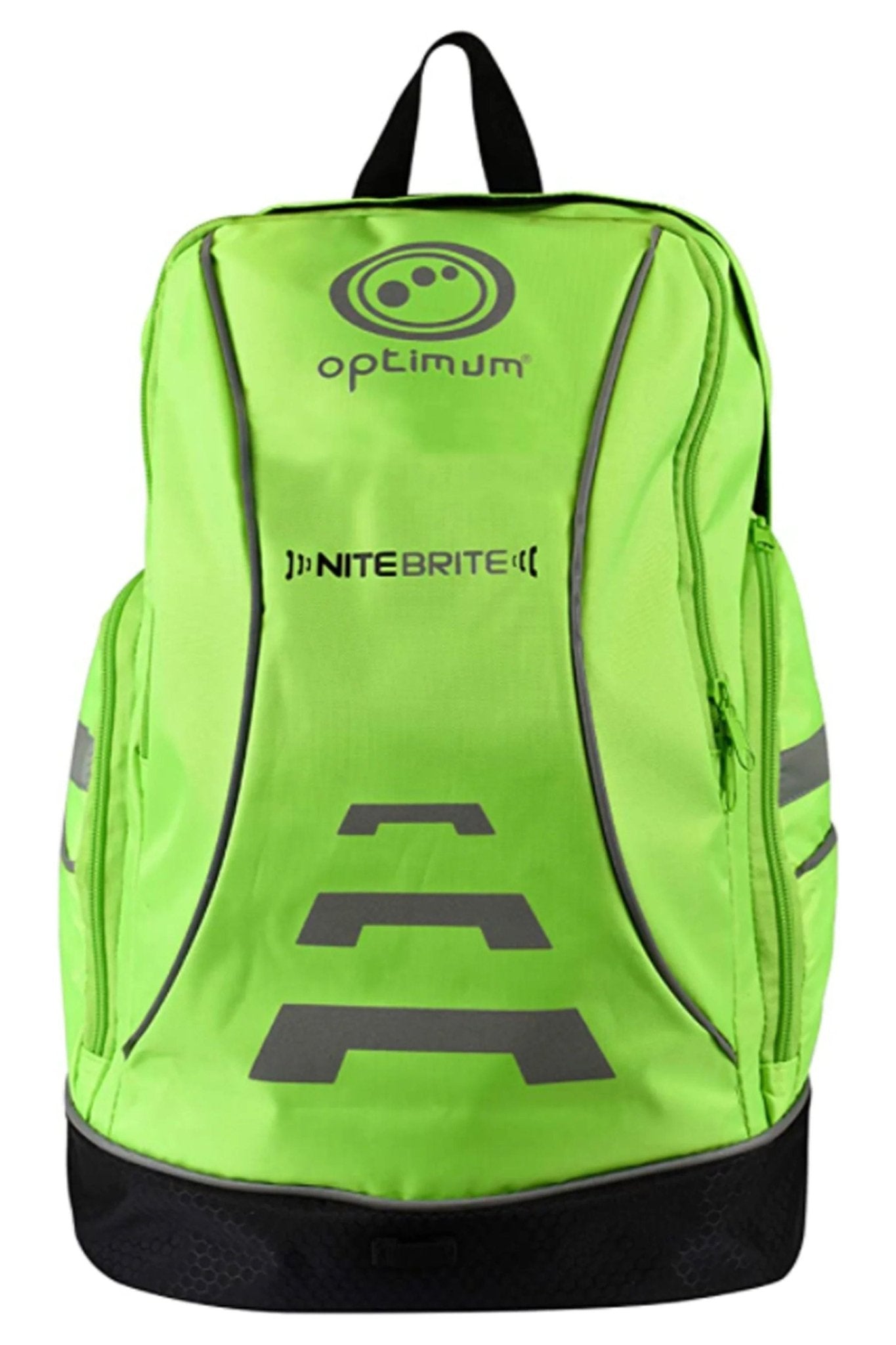 Waterproof Reflective 25L Backpack – Fluro Green, Outdoor, Multi-Pocket - Optimum