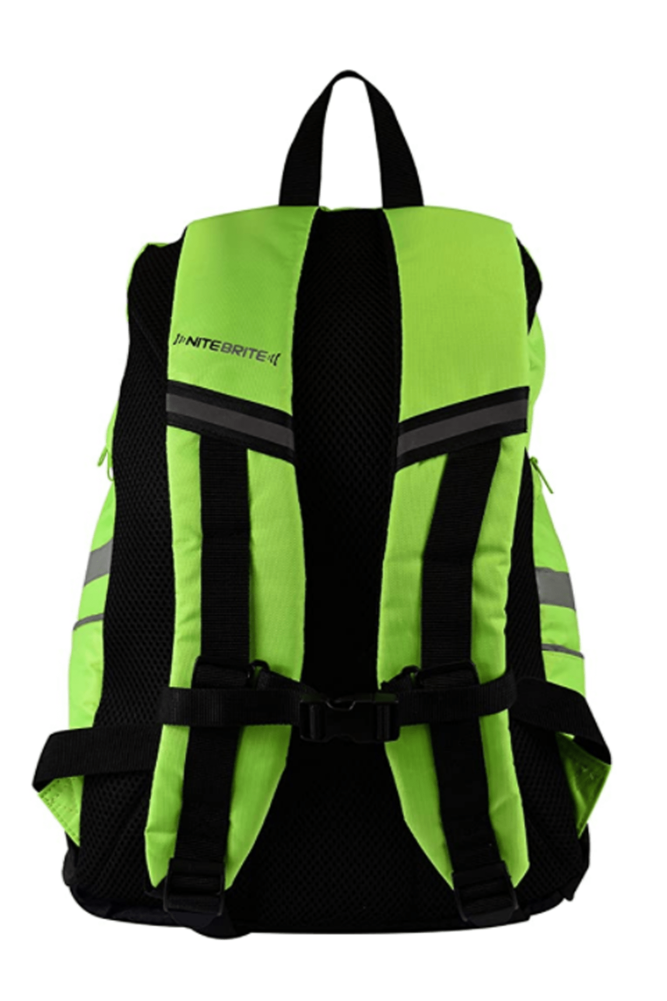 Waterproof Reflective 25L Backpack – Fluro Green, Outdoor, Multi-Pocket - Optimum