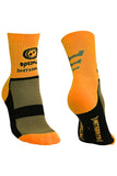 Nitebrite Cycling Socks Fluro Orange - Optimum