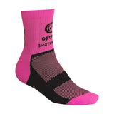 Nitebrite Cycling Socks Fluro Pink - Optimum