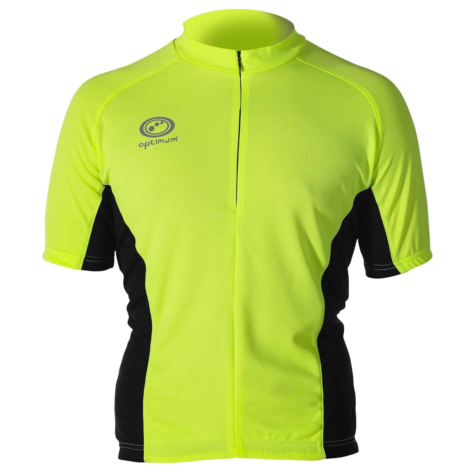 Nitebrite Short Sleeve Cycling Jersey - Optimum