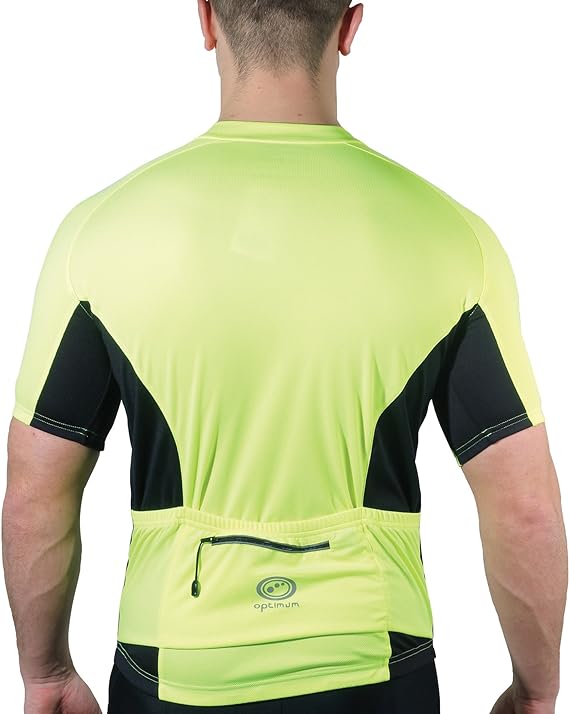 Nitebrite Short Sleeve Cycling Jersey - Optimum