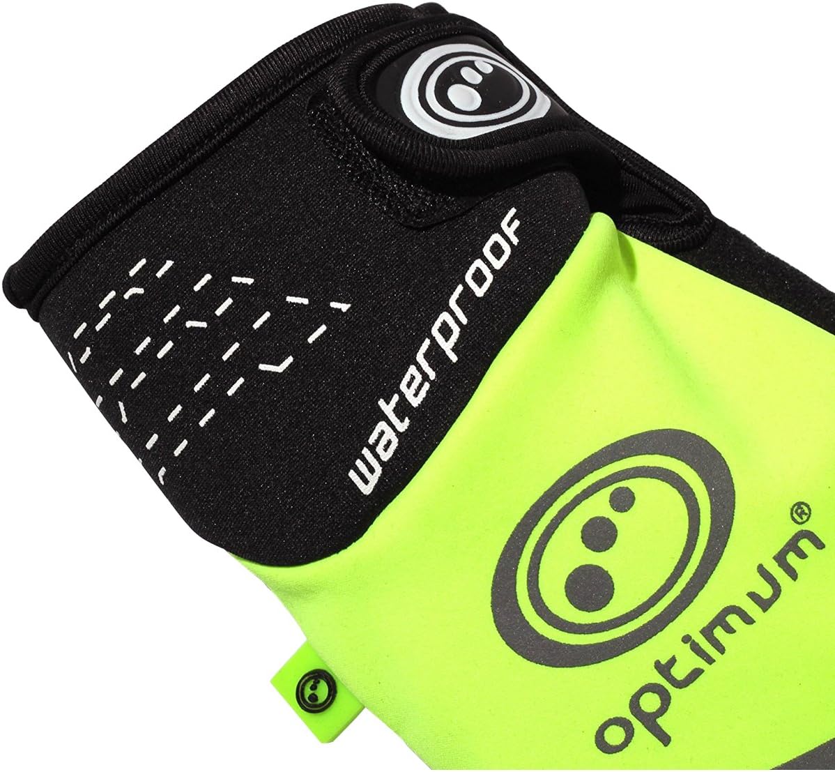 Nitebrite Waterproof Cycling Gloves with Reflective Safety Detail - Optimum