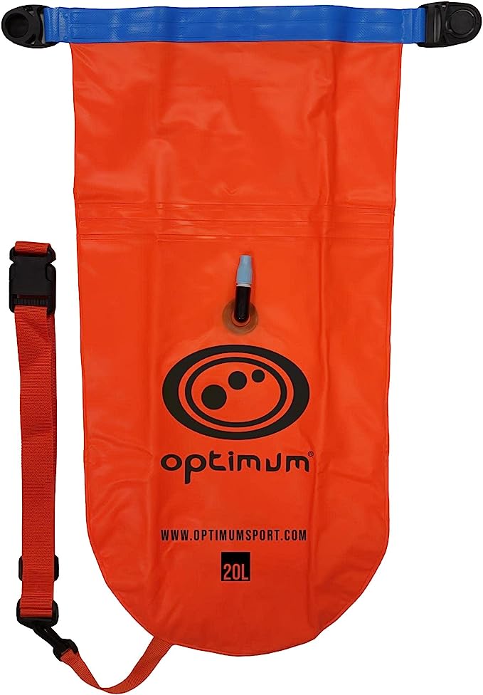 20L Waterproof Dry Bag – Tow Float for Open Water Swimming - Optimum