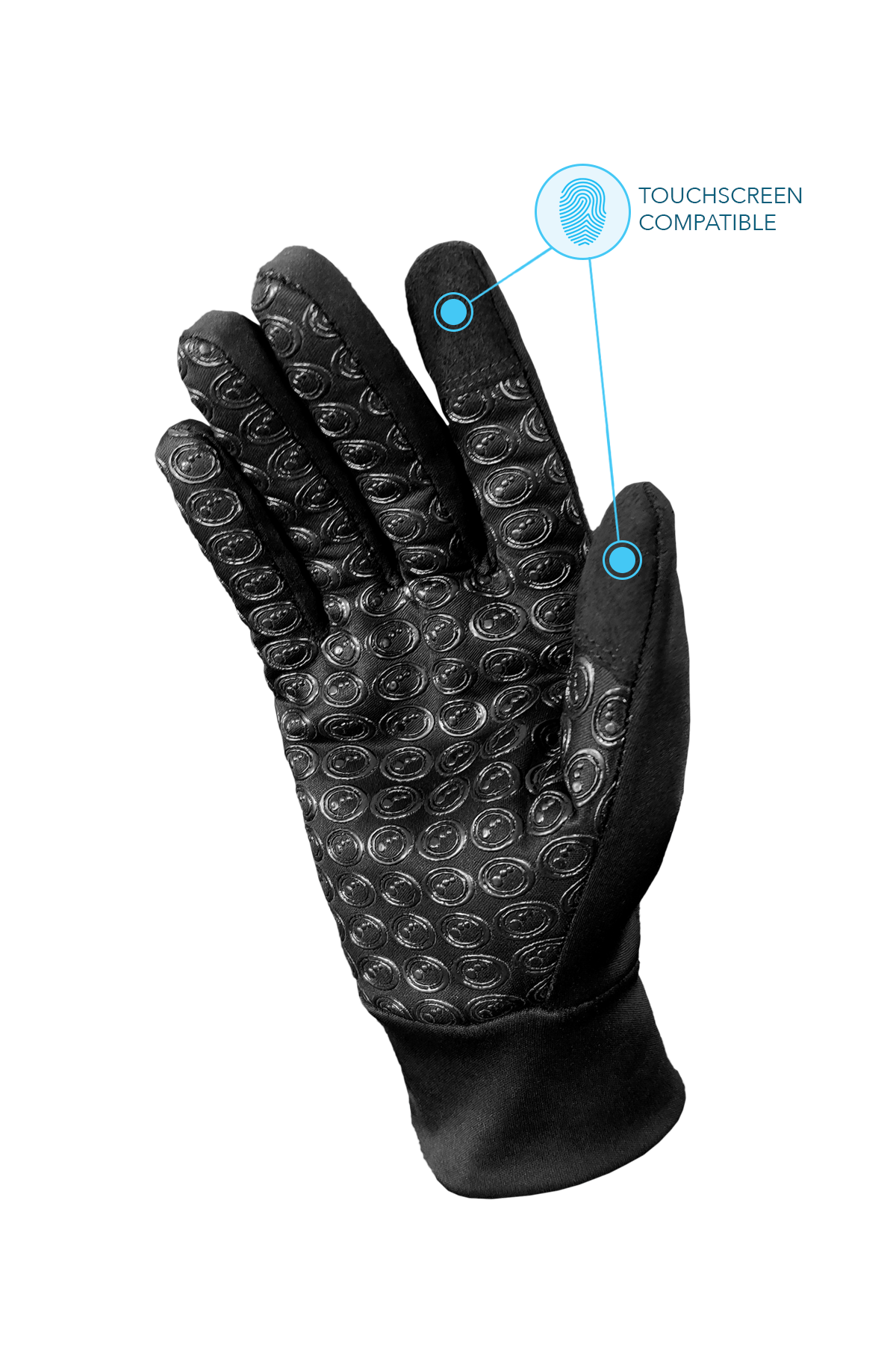 Optimum Thermal Liner Velocity Gloves | Cushioned, Breathable, Warm Padded | Enhanced Grip For Rugby, Football, Cycling | Multi Color Senior & Junior Sizes