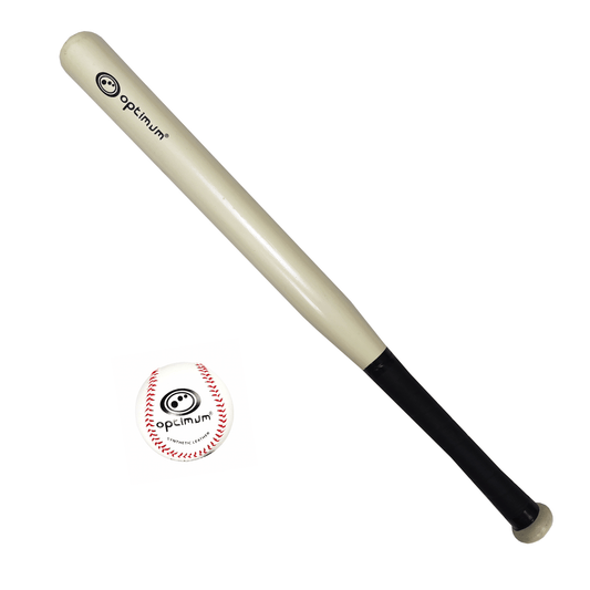 Optimum Baseball Bat and Ball Set Sports Quality Equipment - Optimum 2000