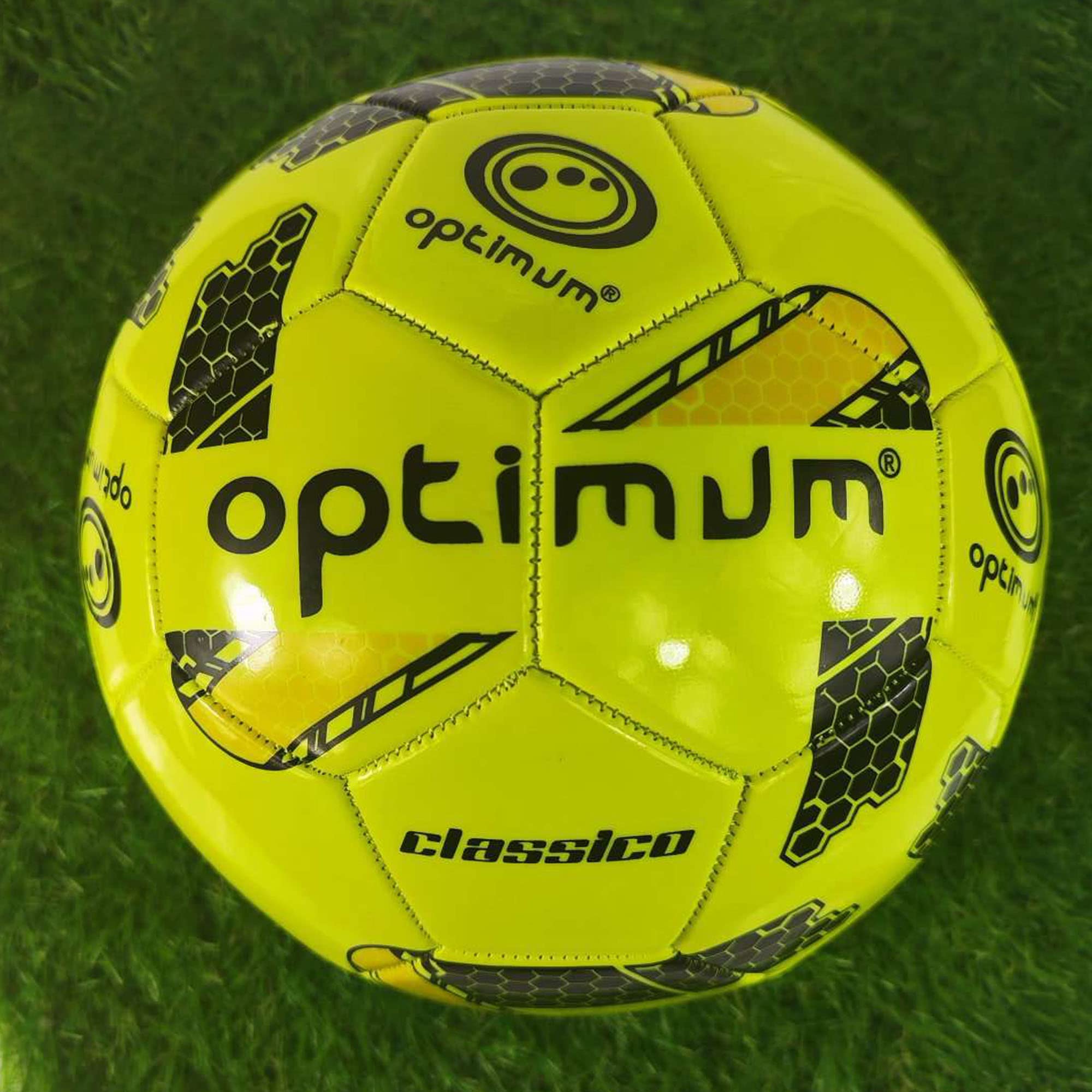 Optimum Classico Fluro Football - Orange / Yellow - Optimum