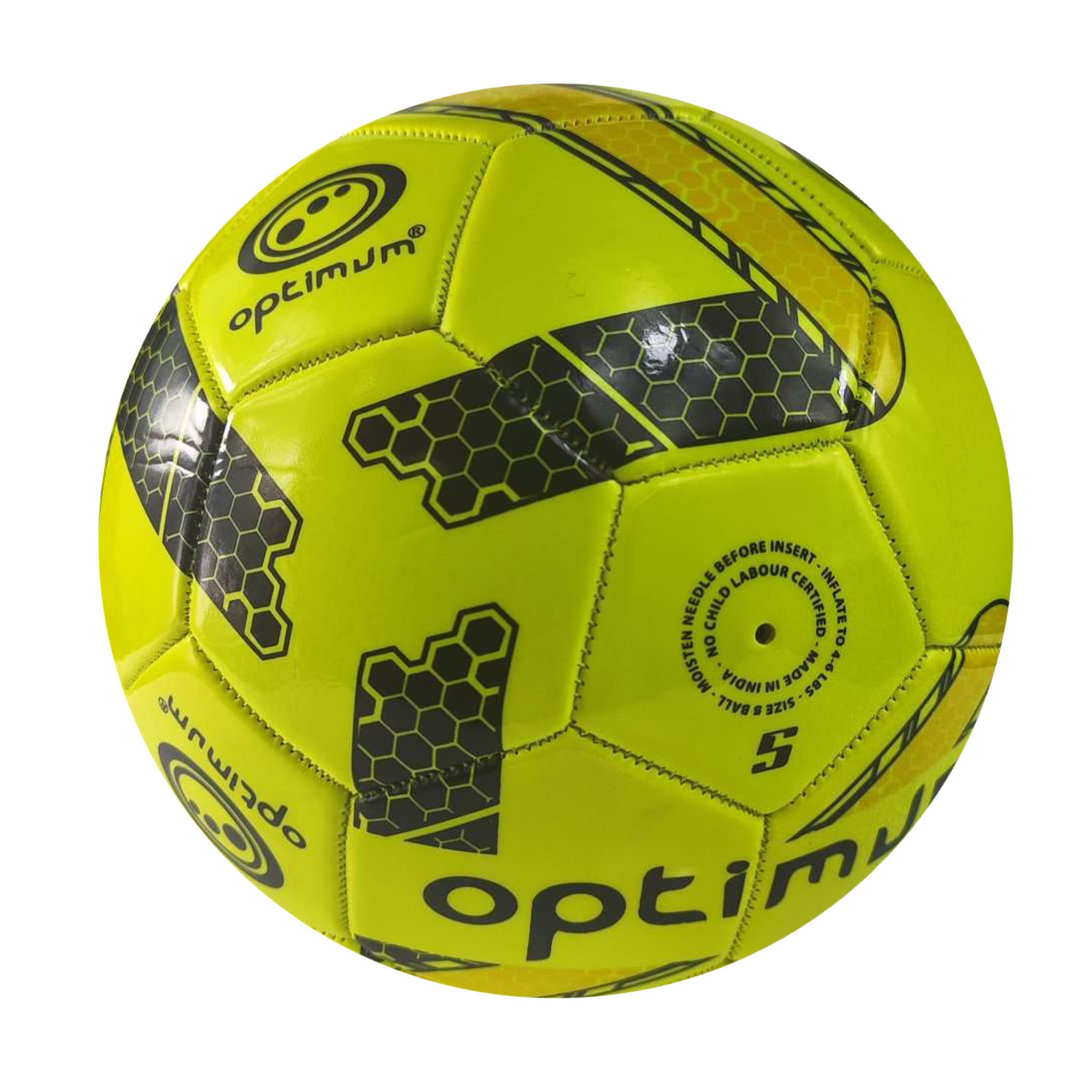 Optimum Classico Fluro Football - Orange / Yellow - Optimum