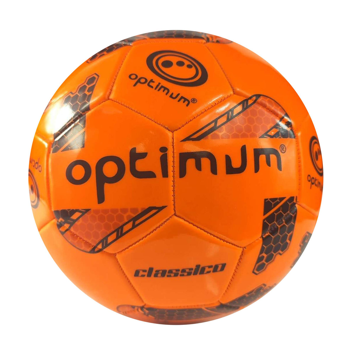 Optimum Classico Fluro Football - Orange / Yellow - Optimum