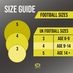 Optimum Classico Football – Black/Blue - Optimum