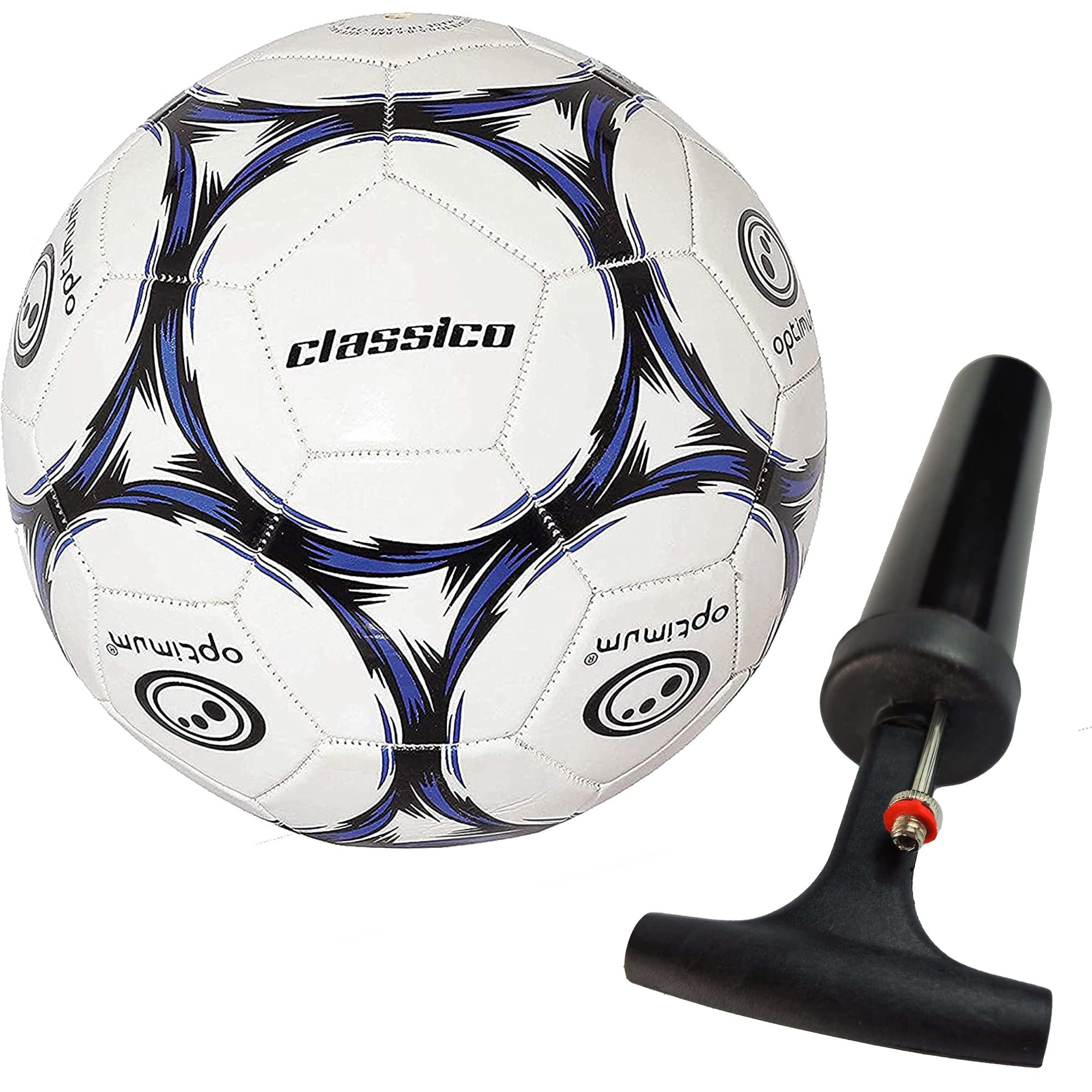 Optimum Classico Football - Black/Blue - Optimum