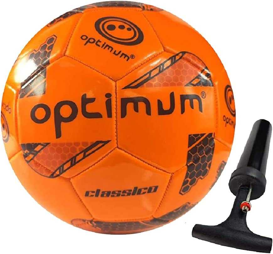 Optimum Classico Footballs with Pump - Optimum