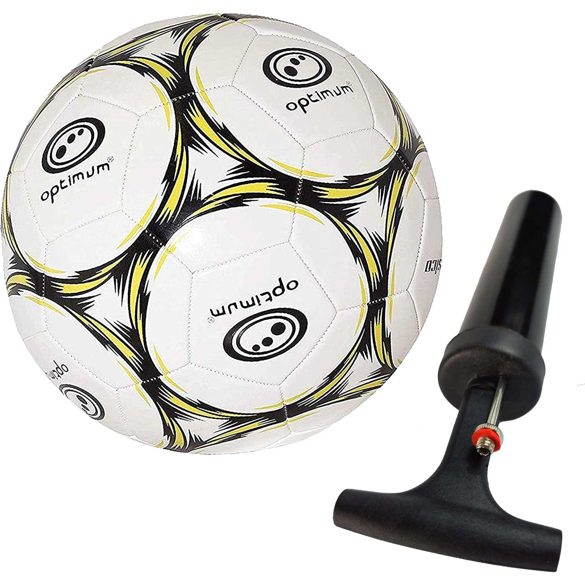 Optimum Classico Footballs with Pump - Optimum