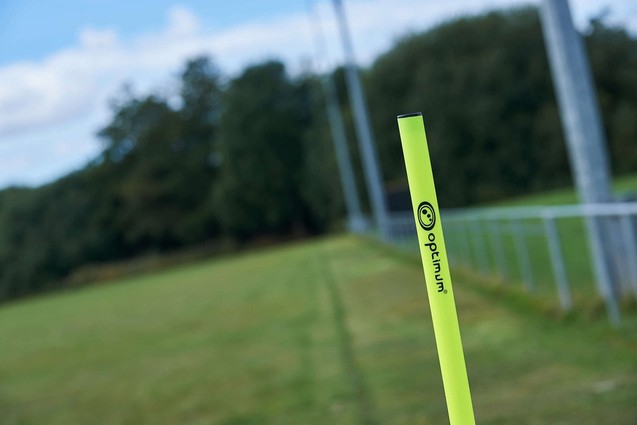 Corner Flag Poles – 4-Pack, 5ft Fluorescent Markers - Optimum