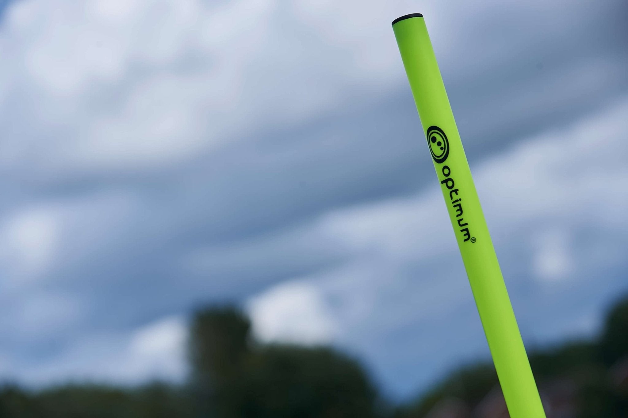 Corner Flag Poles – 4-Pack, 5ft Fluorescent Markers - Optimum