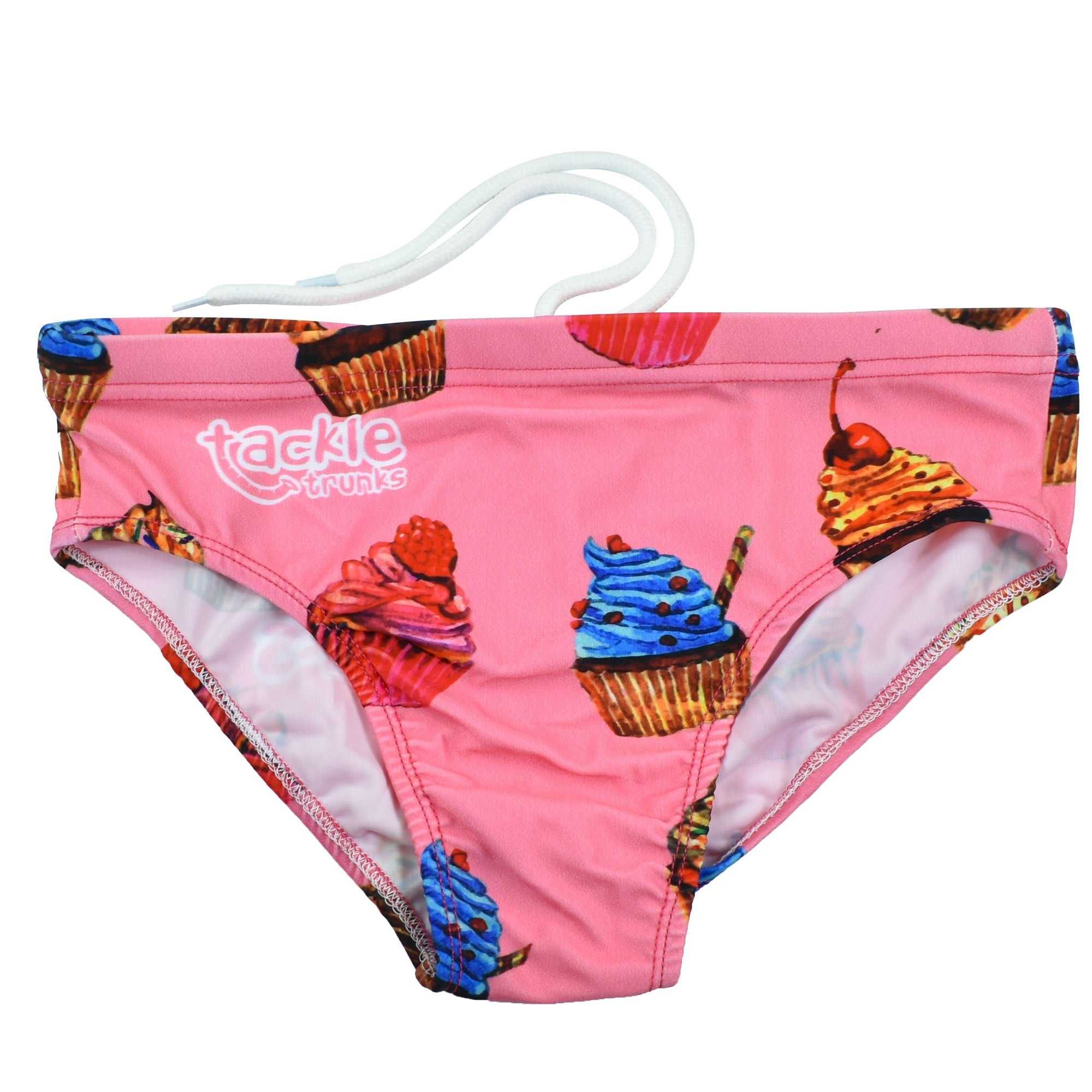 Cup Cakes Tackle Trunks – Bold Print, Stretch Fit - Optimum