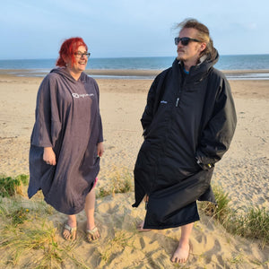 Drywrap Hooded Towel Robe – Beach Changing Poncho - Optimum