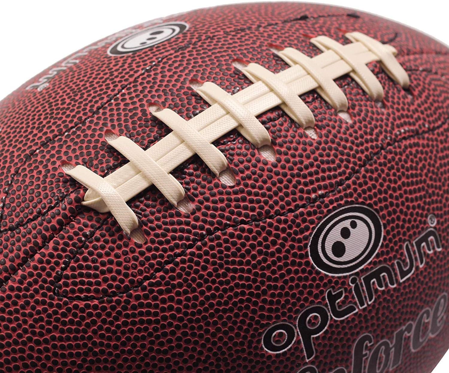 Optimum Enforce American Football, Maroon, Full Size - Optimum