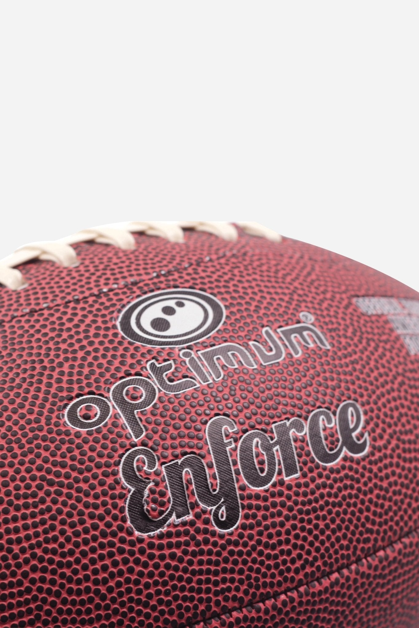 Optimum Enforce American Football, Maroon, Full Size - Optimum