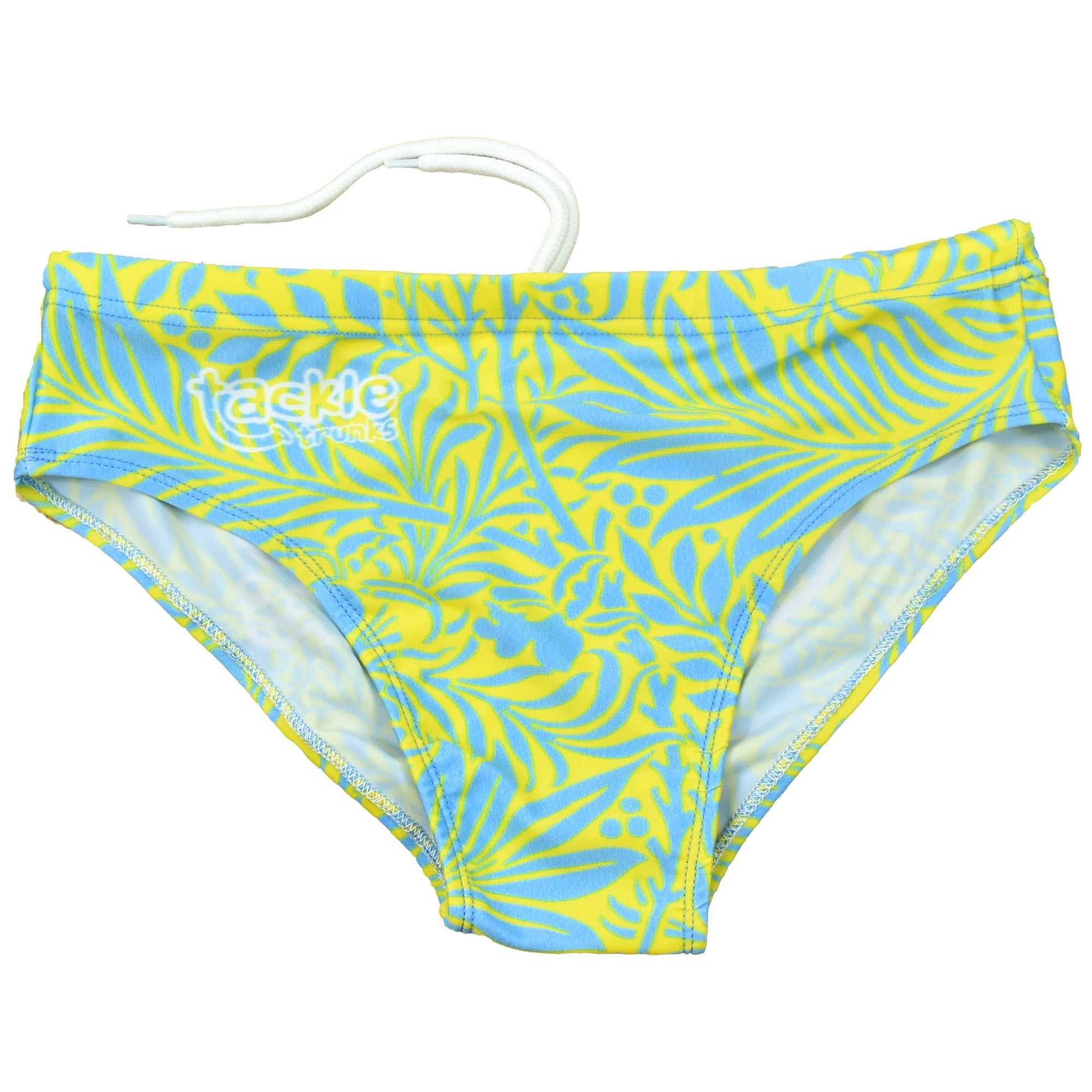 Feel The Fern Tackle Trunks – Bold Print, Stretch Fit - Optimum
