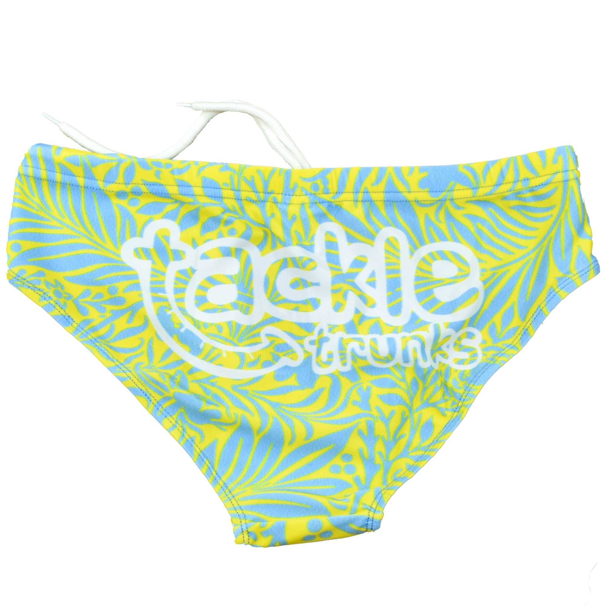 Feel The Fern Tackle Trunks – Bold Print, Stretch Fit - Optimum