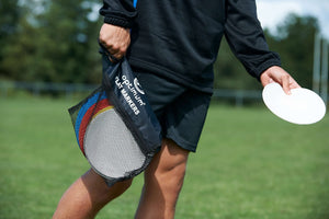 Flat Disc Training Markers – 20 Pack, Non-Slip 8" for Sports & Fitness - Optimum