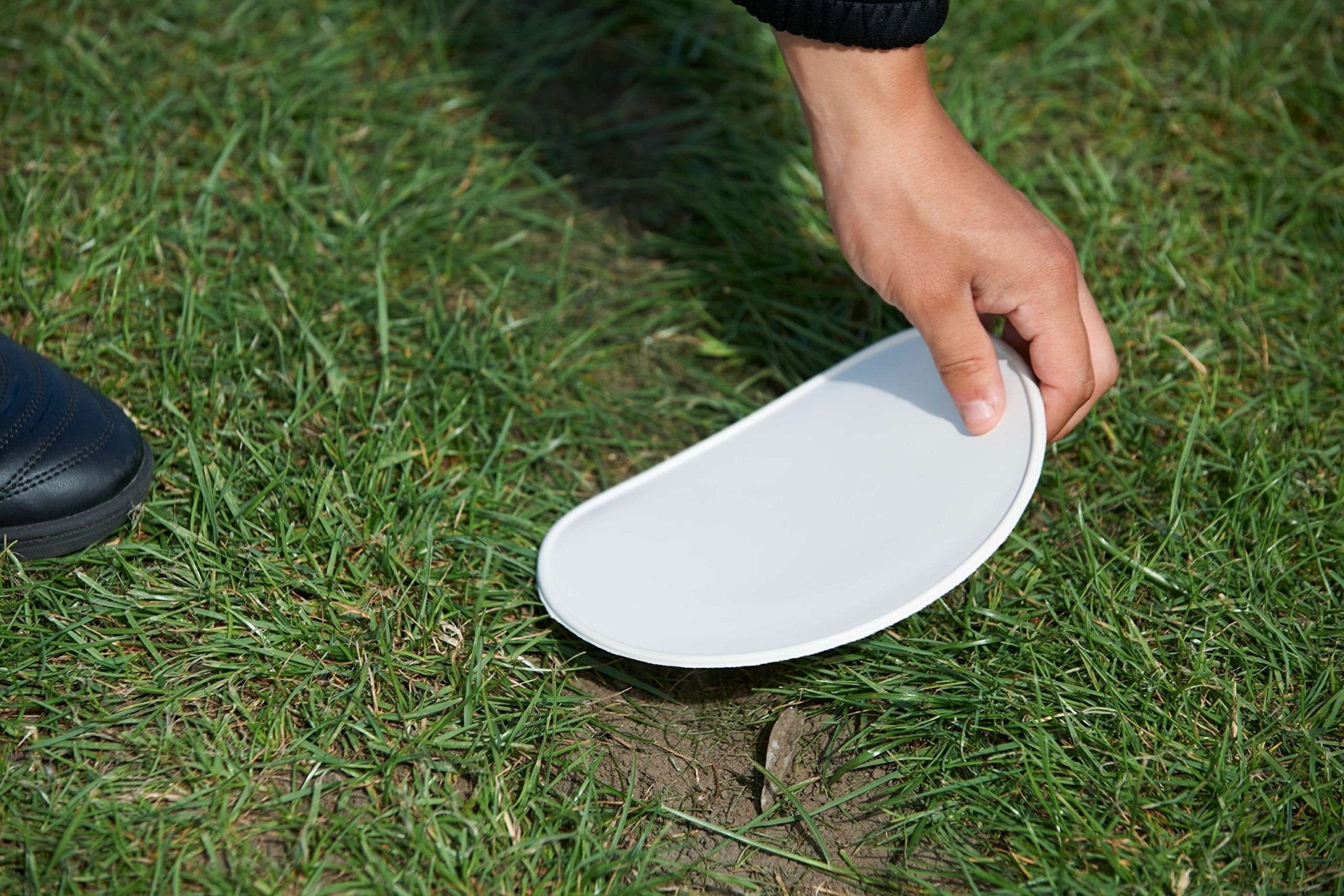 Flat Disc Training Markers – 20 Pack, Non-Slip 8" for Sports & Fitness - Optimum