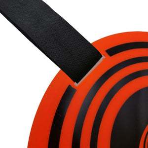 Football Hanging Targets – 2-Pack, 9" Bullseye Training Aid - Optimum