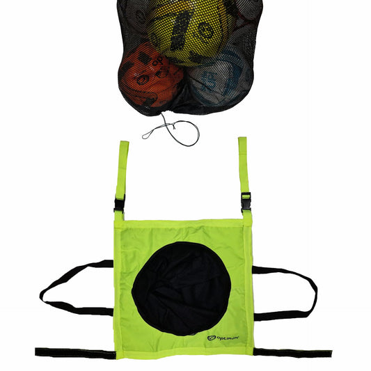 Optimum Football Soccer Target, Mesh Bag Carry Bag, Ball Carrier - Optimum 1920