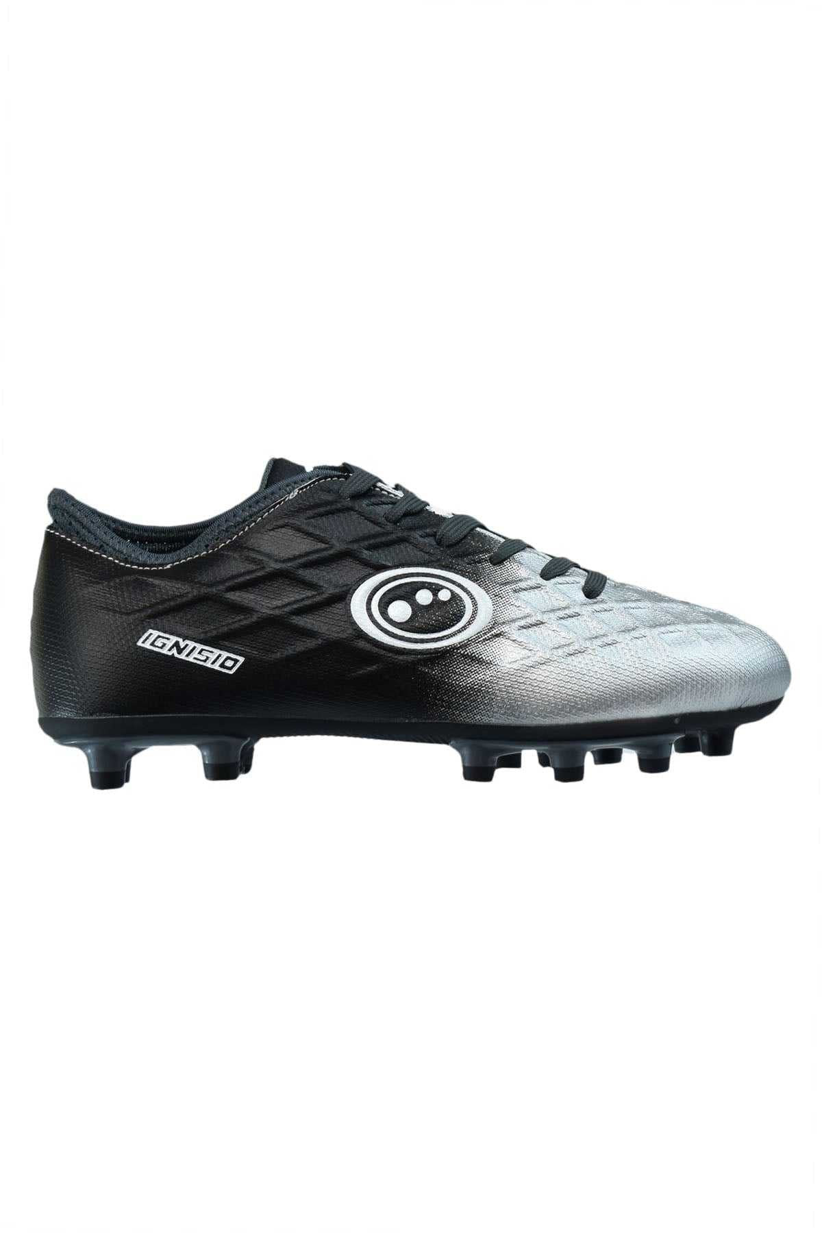 Ignisio Junior Lace-Up Boot – Silver Fade, 6 Stud - Optimum