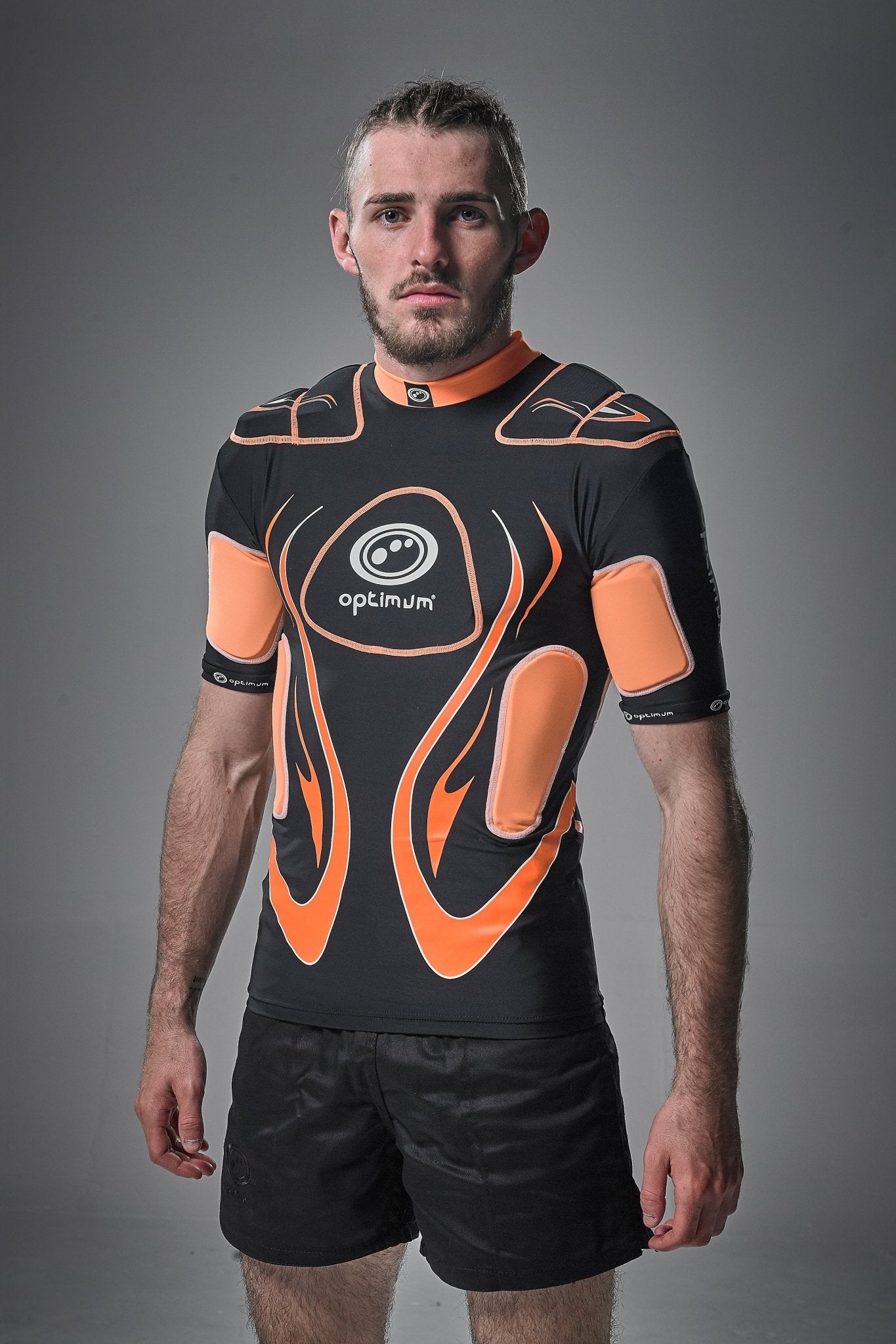 OPTIMUM Abbigliamento Protettivo per Rugby Tribal con Imbottitura sulle OPTIMUM Abbigliamento Protettivo per Rugby Tribal con Imbottitura sulle
