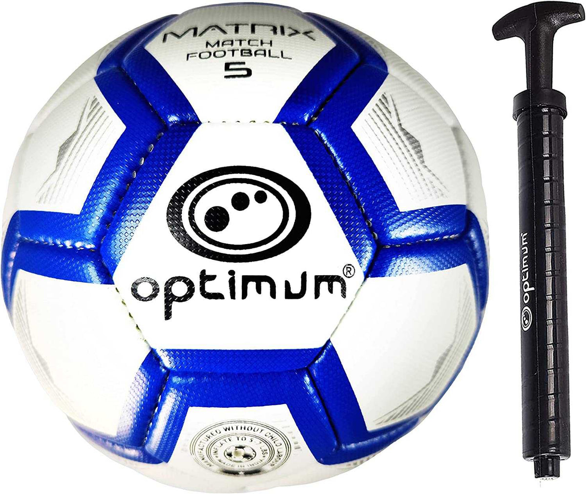 Optimum Match Quality Football Balls Official Size and Weight - Optimum