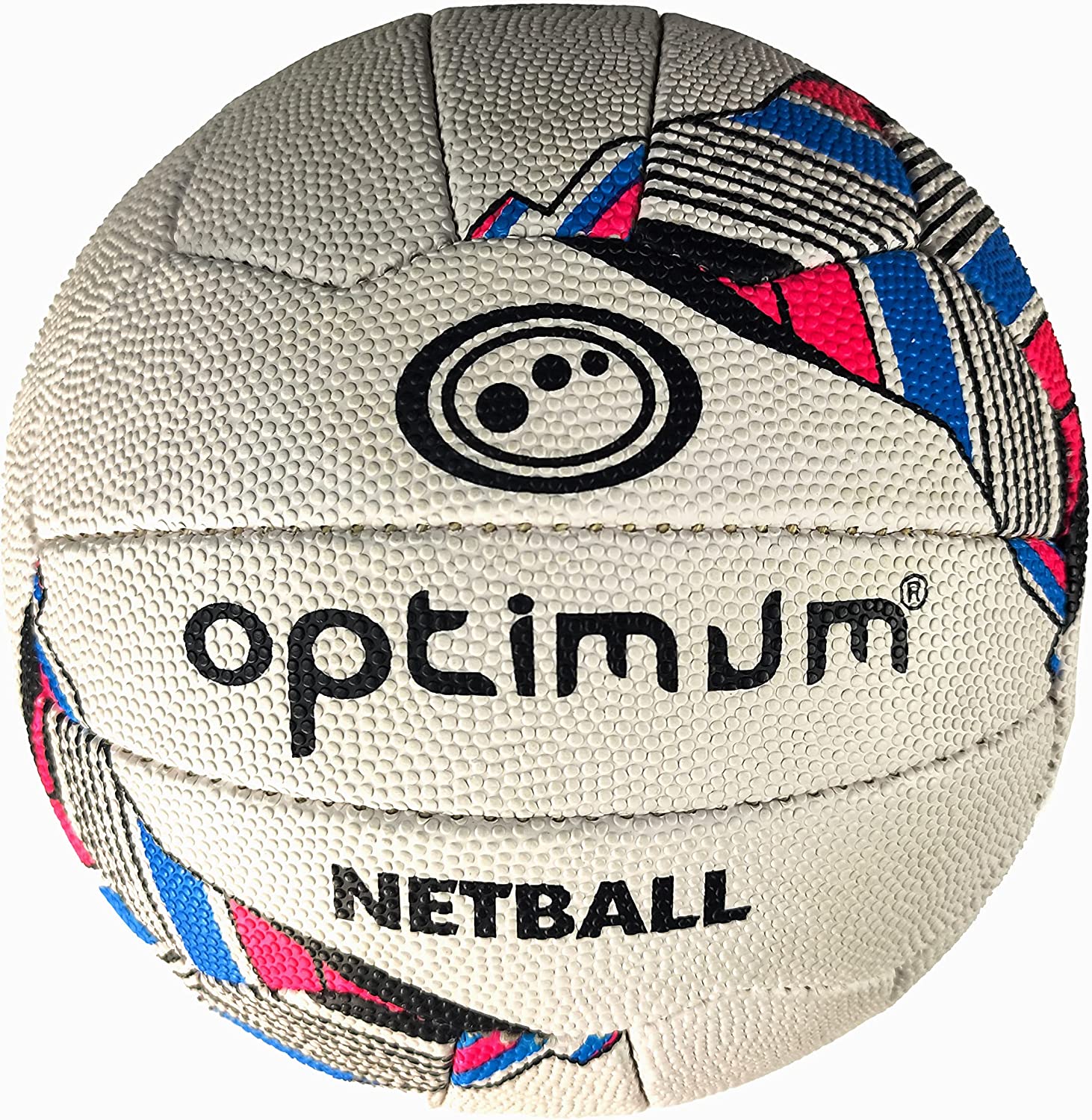 Match Quality Netball Size 5 – Hand-Stitched, Grip Surface - Optimum