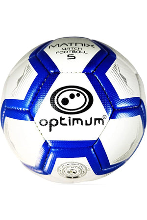 Matrix Match Football – Hand-Stitched Game-Ready Ball - Optimum