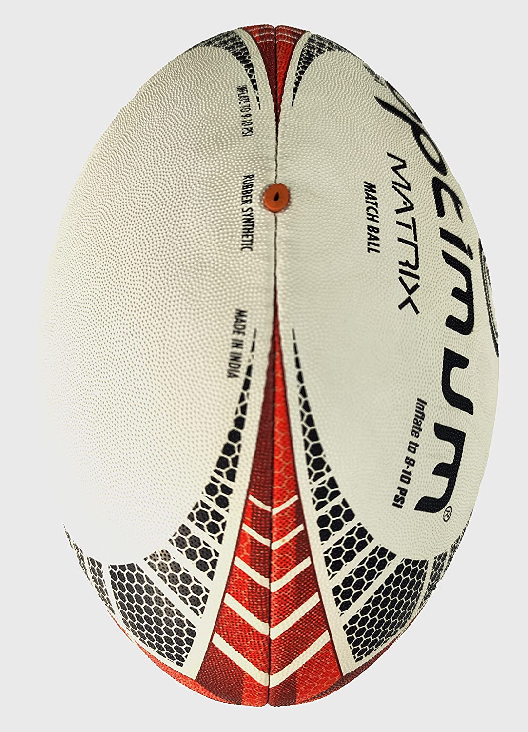Matrix Match Quality Rugby Ball – Size 5 Grip & Flight - Optimum
