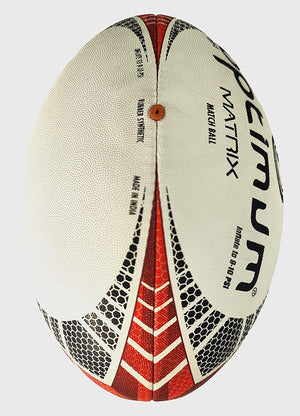 Matrix Match Quality Rugby Ball – Size 5 Grip & Flight - Optimum