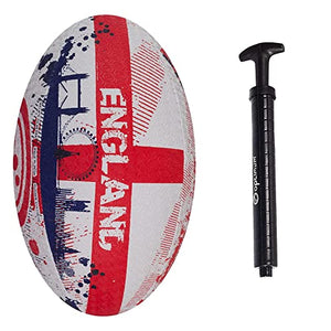 National Rugby Balls – England, Wales & Scotland Designs - Optimum