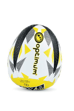 Rugby Bounce Back Solo Skills Ball – High-Grip Rebound Trainer - Optimum