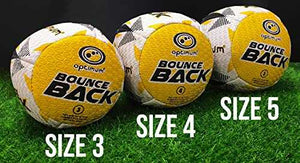 Rugby Bounce Back Solo Skills Ball – High-Grip Rebound Trainer - Optimum