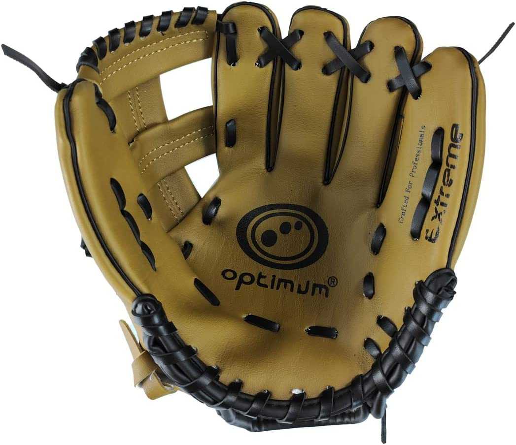 Senior Baseball Glove – Cushioned Palm, Hand-Formed Pocket - Optimum