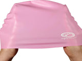 Optimum Sport Swimming Cap Durable Silicone Headgear - Pink - Optimum