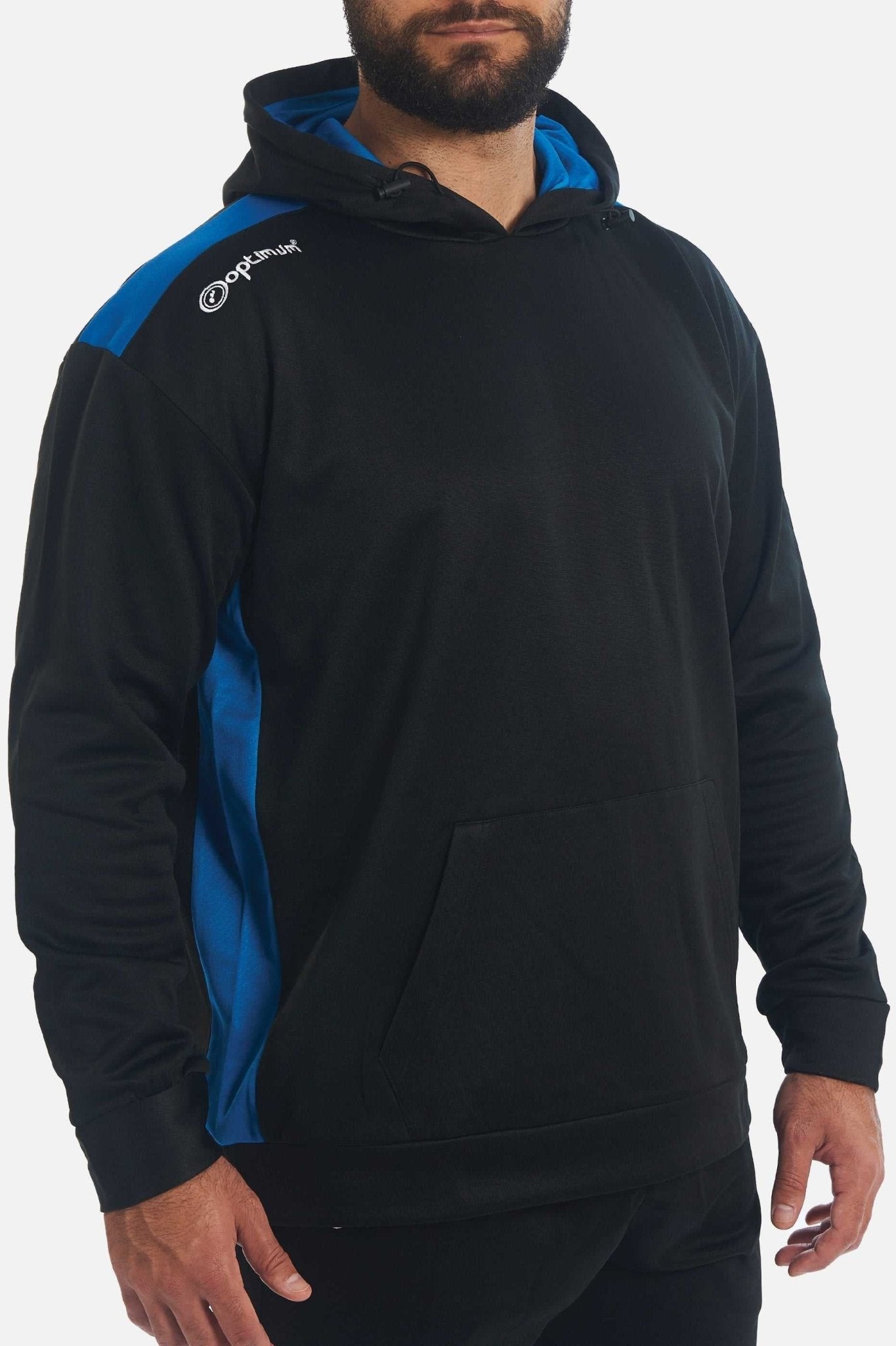 Tempo Men's Sports Hoodie – Brushed Back Thermal, Customisable - Optimum