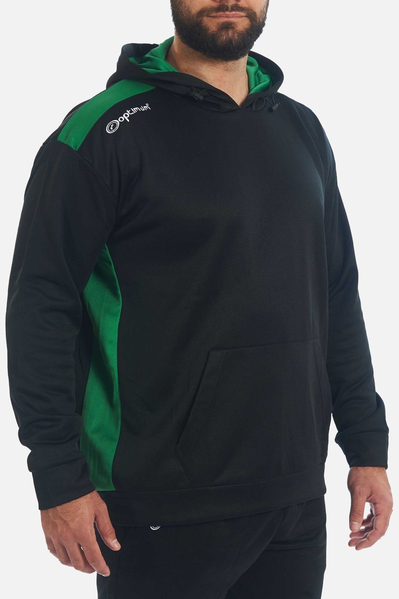 Tempo Men's Sports Hoodie – Brushed Back Thermal, Customisable - Optimum
